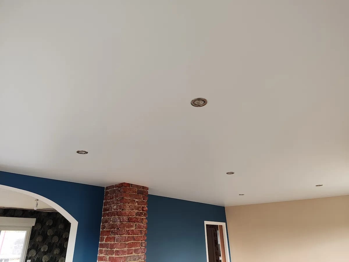 Réalisation plafond tendu projet 5